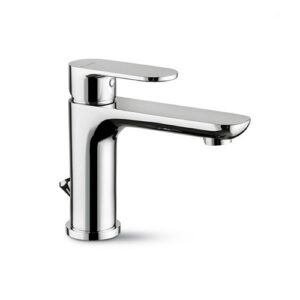 69309.21.018 Miscelatore monocomando per lavabo con scarico da 1”1/4 bocca prolungata cromo NEWFORM