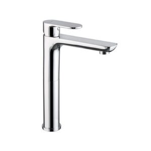 69315.21.018 Miscelatore monocomando versione alta per lavabo da appoggio senza scarico cromo NEWFORM