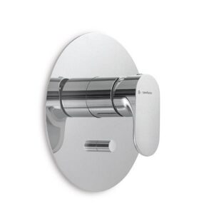 69470E.21.018 Parte esterna miscelatore monocomando ad incasso con deviatore a due uscite 1/2" cromo NEWFORM