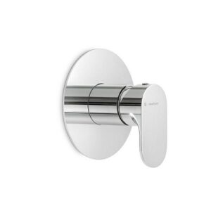 69475E.21.018 Parte esterna miscelatore monocomando ad incasso ad una uscita, ingressi ed uscite da 1/2" cromo NEWFORM - immagine 1