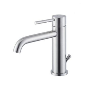 69610X.50.050 Miscelatore monocomando per lavabo con scarico da 1”1/4 acciaio inox NEWFORM
