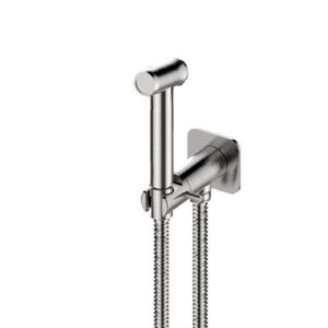 69644X.50.050 Idroscopino per WC con leva on/off, acqua fredda inox NEWFORM