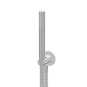 69645X.50.050 Set doccia completo con doccetta, flesibile e supporto con presa acqua inox NEWFORM - immagine 1