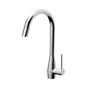 700600 Miscelatore lavello con bocca girevole e doccetta estraibile 2 getti EURORAMA - immagine 1