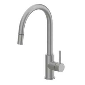 702600 Miscelatore lavello  con doccia estraibile inox EURORAMA