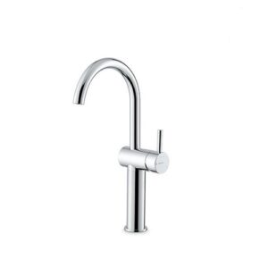 70815.21.018 Miscelatore monocomando versione alta per lavabo da appoggio senza scarico cromo NEWFORM