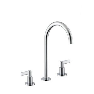 71002.21.018 Gruppo lavabo a 3 fori senza scarico 1/2” bocca alta cromo NEWFORM