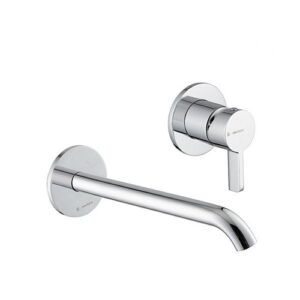 71030E.21.018 Parte esterna gruppo miscelatore monocomando a parete per lavabo senza scarico cromo NEWFORM - immagine 1