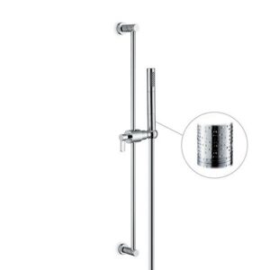 71156.21.018 Asta saliscendi completa di doccia in ottone e flessibile 150 cm cromo NEWFORM