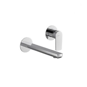 72030E.21.018 Parte esterna gruppo miscelatore monocomando a parete per lavabo senza scarico cromo NEWFORM - immagine 1