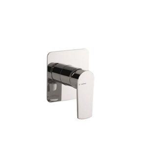 72075E.21.018 Parte esterna miscelatore monocomando ad incasso ad una uscita, ingressi ed uscite da 1/2" cromo NEWFORM