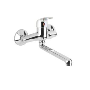 7400 Miscelatore lavello a parete con bocca girevole EURORAMA - immagine 1