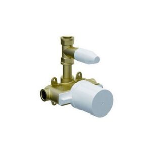 750055TCR.2 Kit doccia termostatica con asta saliscendi, flessibile e doccetta monogetto EURORAMA