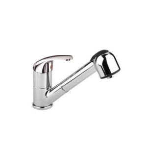 7600 Miscelatore lavello con bocca girevole e doccetta estraibile EURORAMA - immagine 1