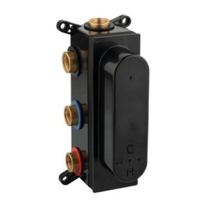 770033 Miscelatore termostatico doccia incasso con deviatore meccanico 3 uscite EURORAMA