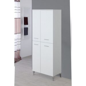 799042 Colonna doppia 4 ante 60x34x150cm bianco Stella FERIDRAS - immagine 1