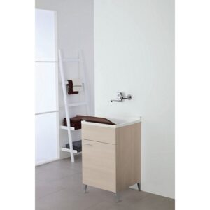 799067 Lavatoio in nobilitato melaminico 50cm larice Stella FERIDRAS - immagine 1