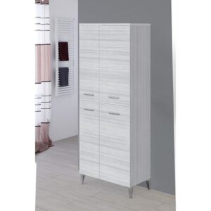 799099 Colonna doppia 4 ante 60x34x150 grigio Stella FERIDRAS - immagine 1