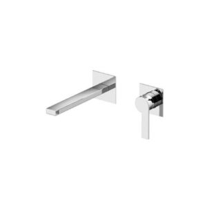 8039-80C0 Miscelatore lavabo a muro con GBOX SC070 COLOR GATTONI