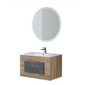 804001 Composizione bagno 80 cm 2 cassetti e 1 anta Urban FERIDRAS