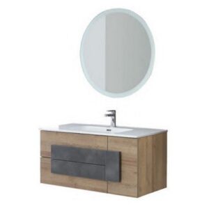 804002 Composizione bagno 100 cm 2 cassetti e 1 anta Urban FERIDRAS - immagine 1