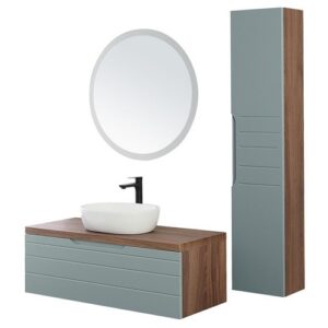 806005 Composizione bagno 110cm Amalafi verde salvia FERIDRAS