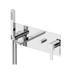 8505-85C0 Miscelatore incasso 2 vie con scatola ispezionabile COLOR CUBE GATTONI - immagine 1