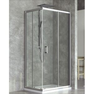 892102 Box doccia per piatto 80x80x185cm linea Ego 2.0 FERIDRAS