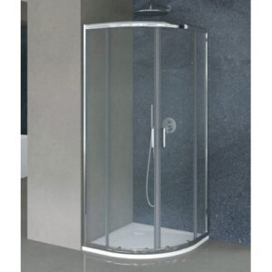 892104 Box doccia semicircolare per piatto 80 cm linea Ego 2.0 FERIDRAS