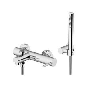 9000-90C0 Miscelatore esterno vasca con doccia duplex CIRCLE ONE GATTONI - immagine 1