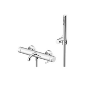 9100-91C0 Miscelatore esterno vasca con doccia duplex CIRCLE TWO GATTONI - immagine 1