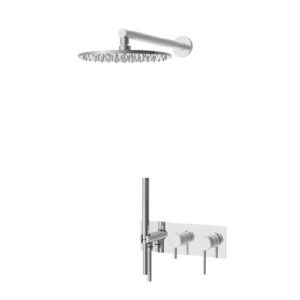 9170-PDC0 Miscelatore meccanico con manopola deviatrice e doccetta CIRCLE TWO GATTONI