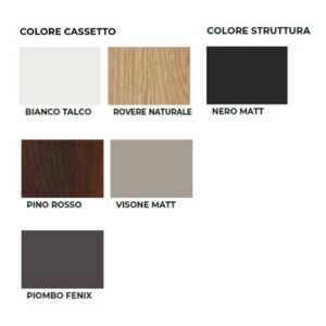 QSV4550BM Struttura portalavello con ripiano in legno 45x50xh73 Volant BIANCO TALCO COLAVENE - immagine 2