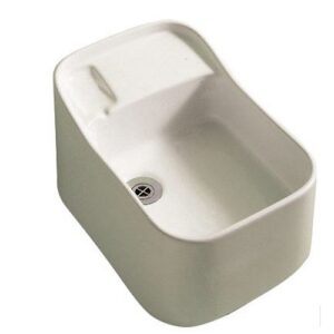 B44CQS02 Lavapiedi Con Poggiapiedi Bianco PONTE GIULIO