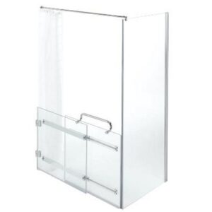 C53FBR23 Box Doccia Crist. 755-1305 H.750/760-790 H.1950 Dx PONTE GIULIO - immagine 1