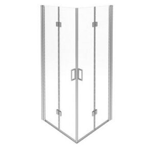 C53FBS34 Box Doccia Angolo 2 Ante 900Mm H.1950Mm Sp.8 PONTE GIULIO