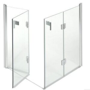 C53FES24 Box Doccia Angolo Crist. 2 Ante 870/890 H.1000 PONTE GIULIO