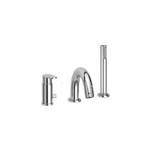 CA041CR Batteria bordo vasca senza bocca erogazione CANDY PAFFONI - immagine 1