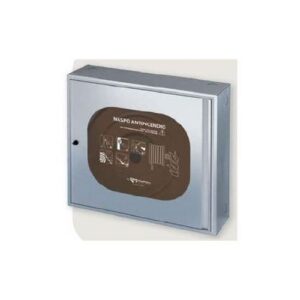 CE11X215 Naspo A Parete Tubo Rosso 15 M Cassetta Inox C/Integra MANFREDI