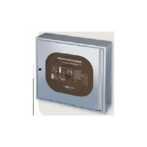 CE11X220 Naspo A Parete Tubo Rosso 20 M Cassetta Inox C/Integra MANFREDI