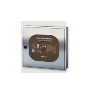 CE12X225 Naspo Dn25 Da Incasso Tubo Rosso 25 M Cassetta Inox C/Integra MANFREDI