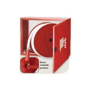 CE13A215 Naspo Dn25 Sesia A Parete Tubo Rosso Mt.15 Port/Chiuso Art.Ce13 MANFREDI - immagine 1