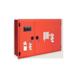 CE23A230 Naspo Dn25 A Parete Twin C/Portaestintore Tubo Bianco Mt.30 MANFREDI