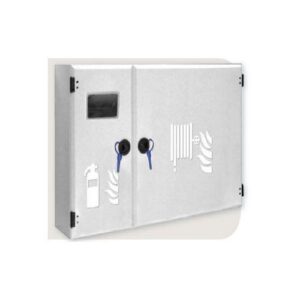 CE23B230 Naspo Dn25 A Parete Bianco Twin C/Portaest. Tubo Bianco Mt.30 MANFREDI