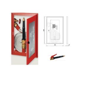 CE75A125 Idrante A Muro Airone Portello Dn45 25 M Mistral 12 MANFREDI - immagine 1