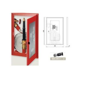 CE75A620 Idrante A Muro Airone Portello Dn45 Mt.20 Miami Genius MANFREDI - immagine 1