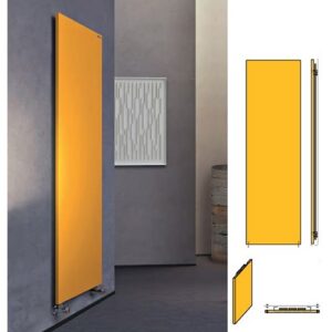 CKLH 140- 27 PIASTRA CLAK con tubi sul retro 140- 27cm BREM