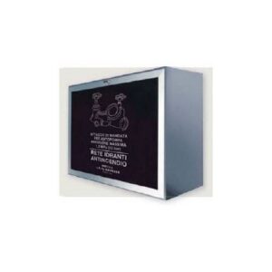 CL133YIN Cassetta Est. Inox 1200X800X450 Per Gruppo Autopompa C/Lastra MANFREDI