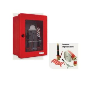 CS2533FI Cassetta Corredo Idrante Soprasuolo Dn70 Mt25 Mistral C/Chiave MANFREDI