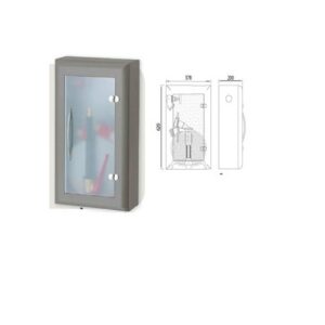 CV1222AS Cassetta Linea Disegno Due A Parete Grigio Dn 45 MANFREDI